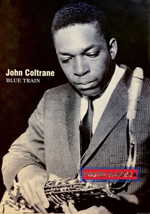 John Coltrane Blue Train Rare 1999 Vintage Poster 24 X 34 Vintage Poster