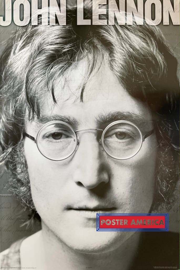 Load image into Gallery viewer, John Lennon Headshot Canadian Import Poster 24 X 36

