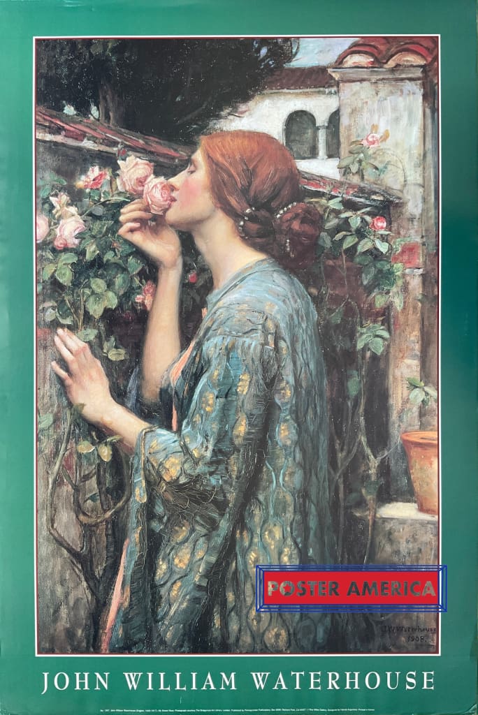 Load image into Gallery viewer, John William Waterhouse My Sweet Rose Vintage Art Poster 24 X 35.5
