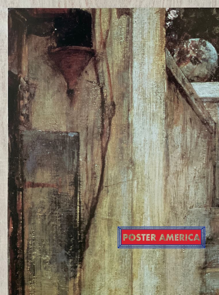 Load image into Gallery viewer, John William Waterhouse The Shrine Vintage Art Slim Print 12 X 36
