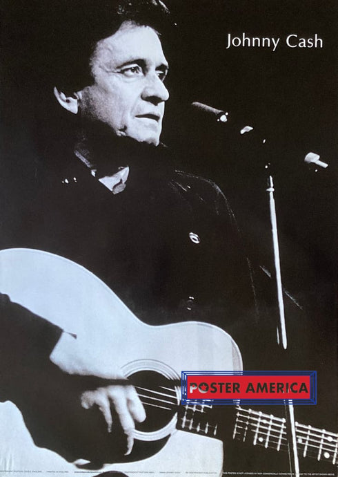 Johnny Cash Live In Concert By Independent 2004 Poster 24 X 33.5