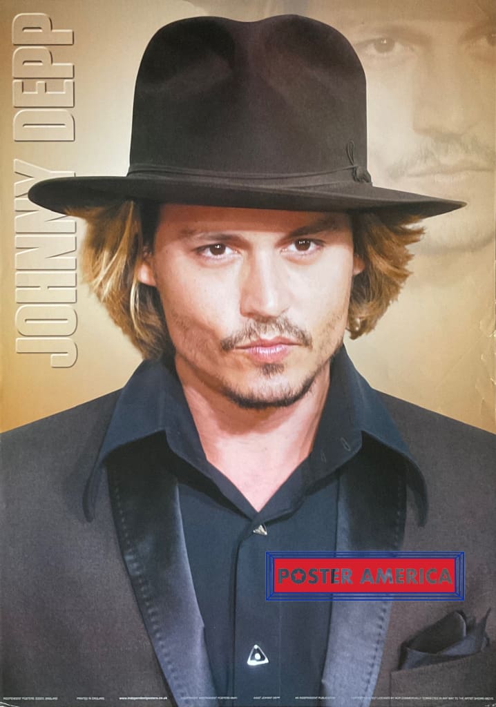Load image into Gallery viewer, Johnny Depp Portrait Shot 2004 U.k. Import Poster 24 X 34 Vintage Poster
