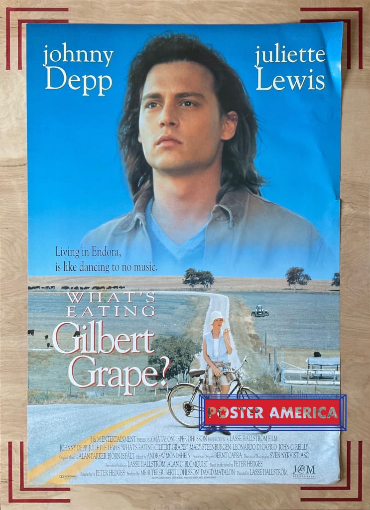 Load image into Gallery viewer, Johnny Depp Whats Eating Gilbert Grape One Sheet 27 X 39.5 One-Sheet
