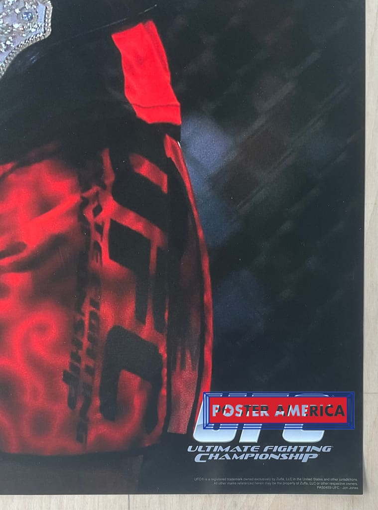 Load image into Gallery viewer, Jon Bones Jones Ufc Light Heavyweight Champion Wrestling Poster 24 X 36
