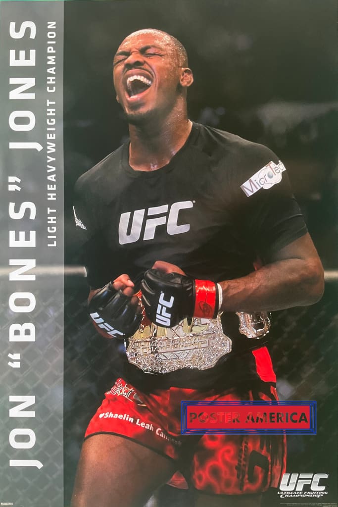 Load image into Gallery viewer, Jon Bones Jones Ufc Light Heavyweight Champion Wrestling Poster 24 X 36
