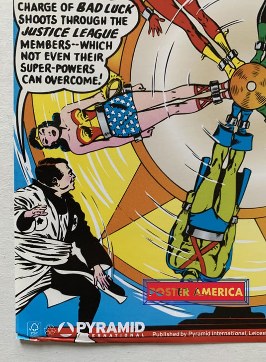Justice League Comic Book Collage 24 X 36 Poster