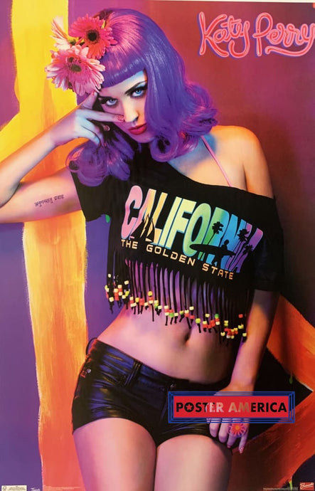 Katy Perry Rare Neon Poster 22 X 34