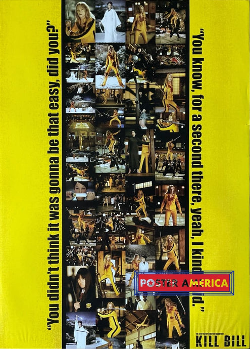 Kill Bill Vol.1 The Bride Vs. Crazy 88’S Poster 24 X 33.25