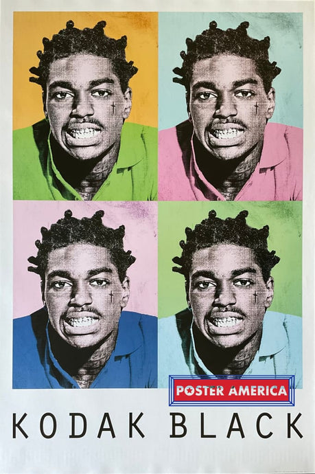 Kodak Black Cheesing Times 4 Poster 24 X 36