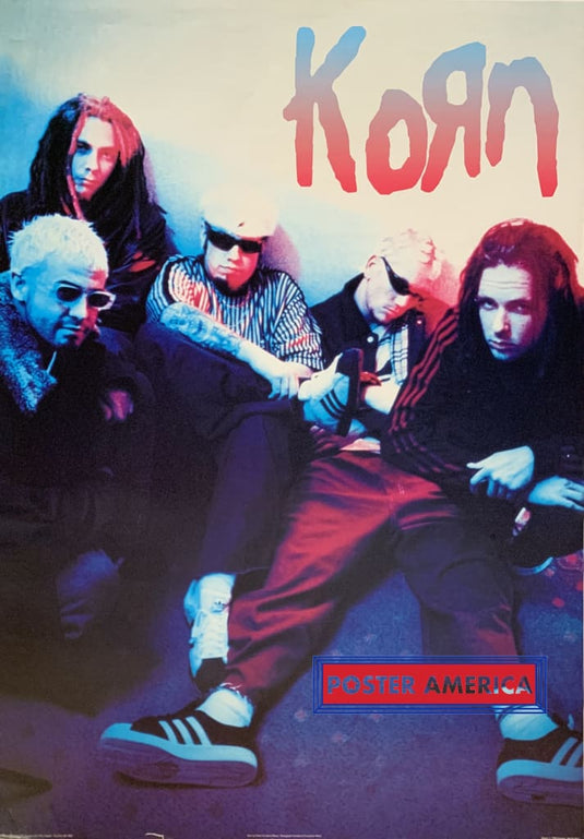Korn Band Shot 3D 1999 Vintage Poster 24 X 34 Vintage Poster