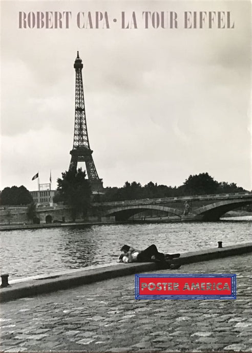 La Tour Eiffel Vintage Photograph Reproduction Poster 20 X 28
