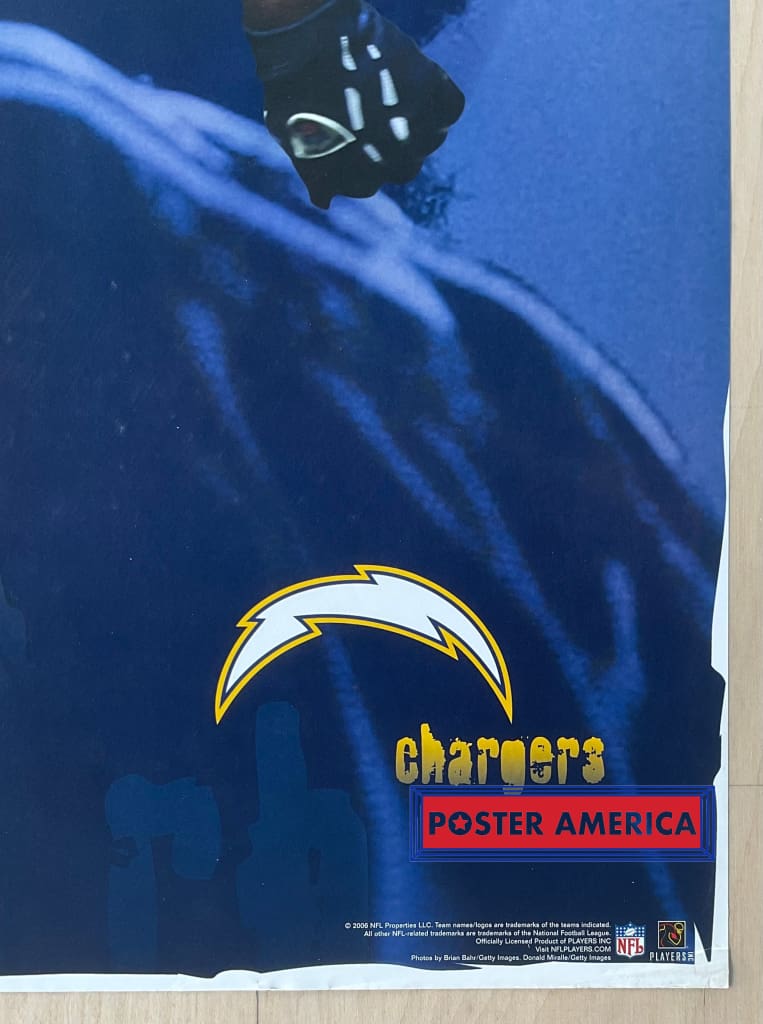 Load image into Gallery viewer, Ladainian Tomlinson San Diego Chargers Football Poster 22.5 X 34
