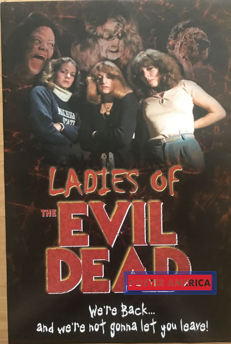 Ladies Of The Evil Dead Vintage Poster 2004 24 X 36