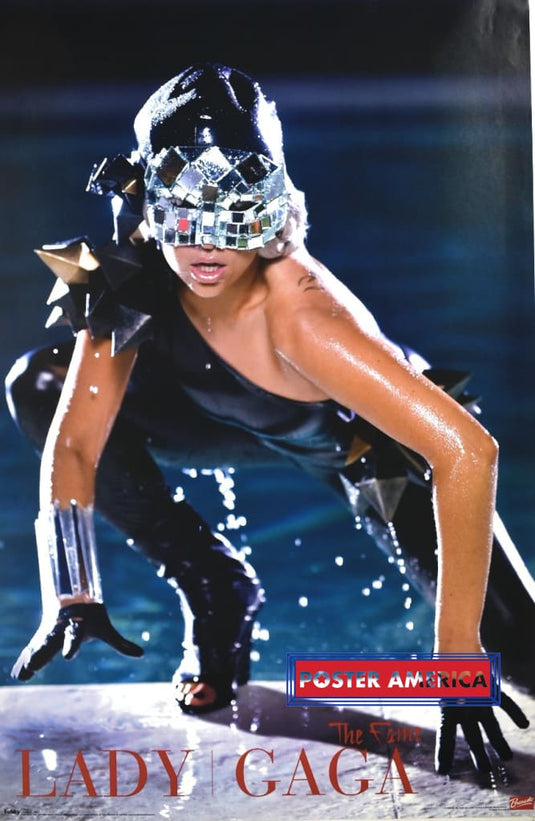 Lady Gaga The Fame Pool Shot 2009 Bravado Poster 22.5 X 34