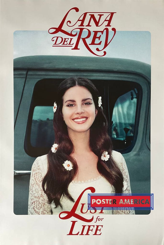 Lana Del Rey Lust For Life Album Cover Poster 24 X 36