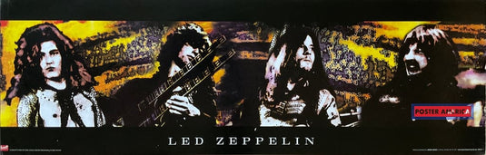Led Zeppelin How The West Was Won Album Promo Slim Print 12 X 36