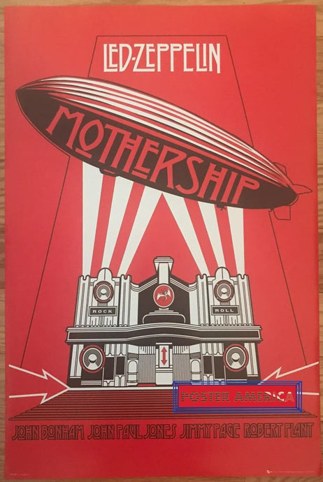 Led Zeppelin Mothership Poster 24 X 36 Poster