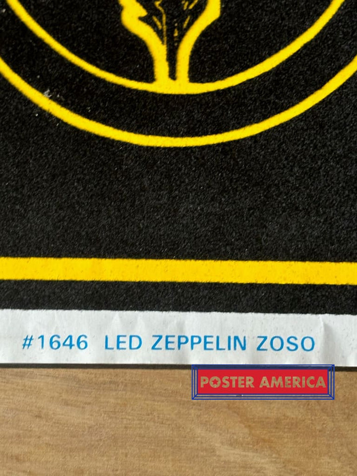 Led Zeppelin original 1994 Zoso Watchman Blacklight Poster 23 x 35 ...
