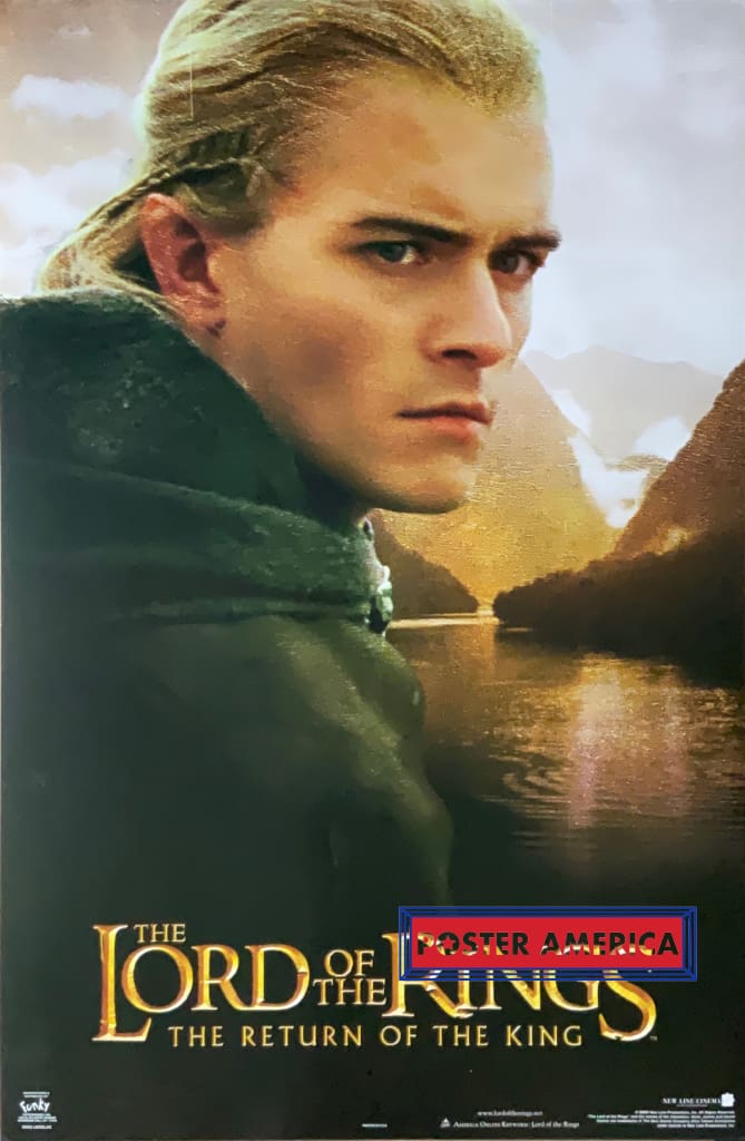 Load image into Gallery viewer, Legolas Lotr The Return Of King 2003 Poster 22.5 X 34 Vintage Poster
