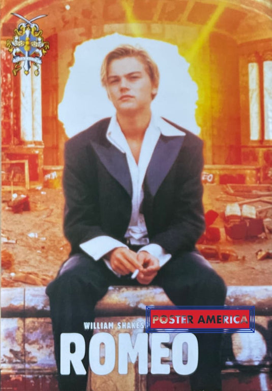 Leonardo Dicaprio Romeo Vintage Movie Poster 24 X 34