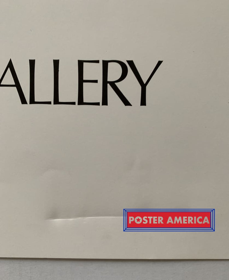 Load image into Gallery viewer, Leroy Neiman Upstairs Gallery 1977 Vintage Art Print 23.5 X 27 Poster
