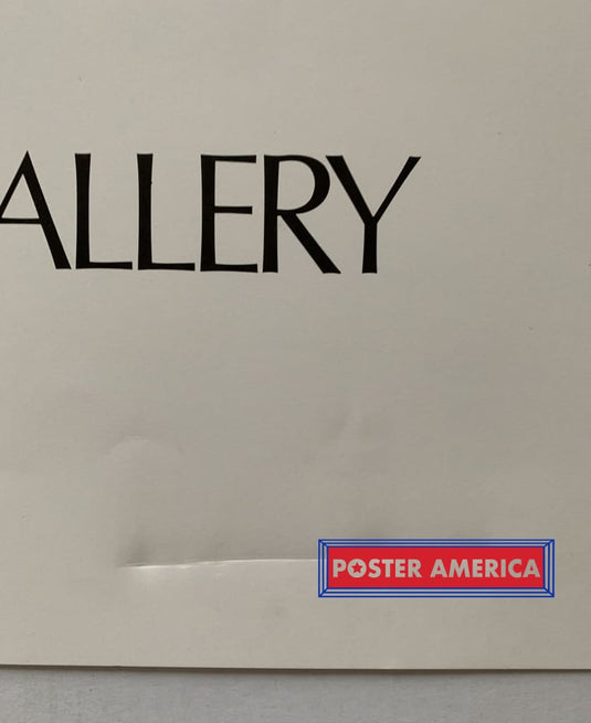 Leroy Neiman Upstairs Gallery 1977 Vintage Art Print 23.5 X 27 Poster