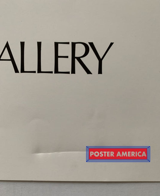 Leroy Neiman Upstairs Gallery 1977 Vintage Art Print 23.5 X 27 Poster