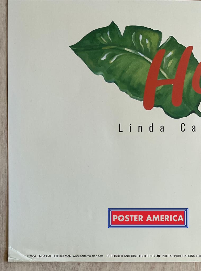 Load image into Gallery viewer, Linda Carter Holman Hula Vintage Art Slim Print 12 X 36
