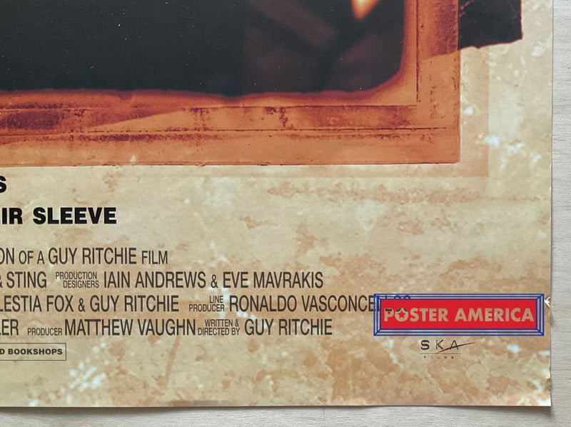 Load image into Gallery viewer, Lock Stock &amp; Two Smoking Barrels Vintage 1998 One-Sheet Movie Poster 27 X 40

