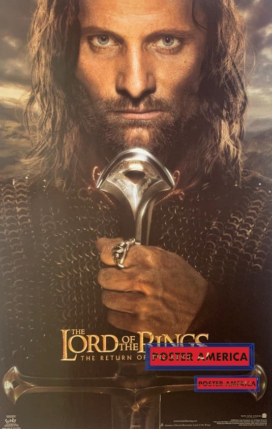 Lord Of The Rings Return King Official New Line Cinema Movie Poster 22 X 34