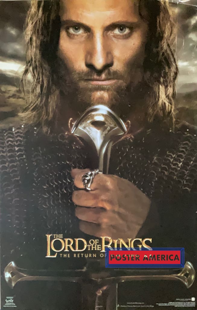 Load image into Gallery viewer, Lord Of The Rings Return King Official New Line Cinema Poster 22 X 34
