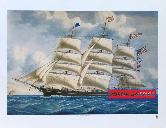 Louis Roux Highlander Of New York Fine Art Print 20 X 25.5 Posters Prints & Visual Artwork