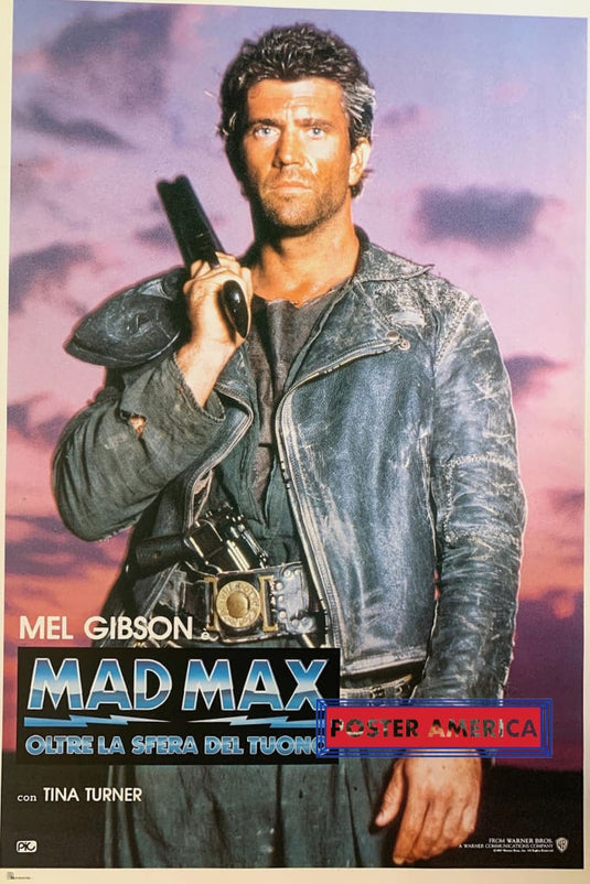 Mad Max Mel Gibson Spanish Promo Poster 27 X 40 Vintage Poster