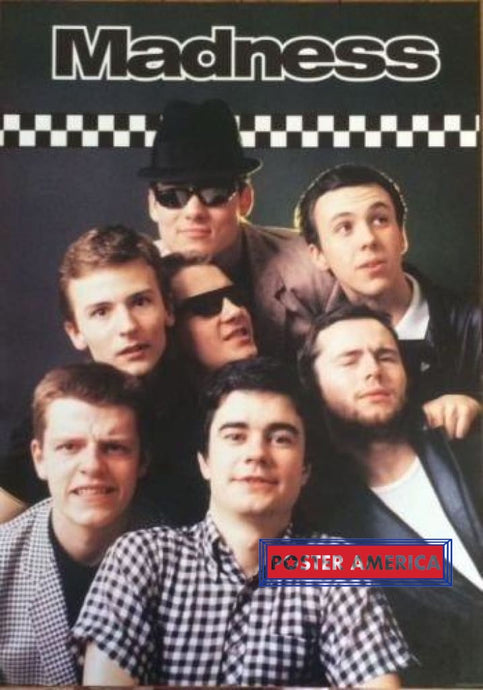 Madness Ska Band British Import 1990S Poster 24 X 34