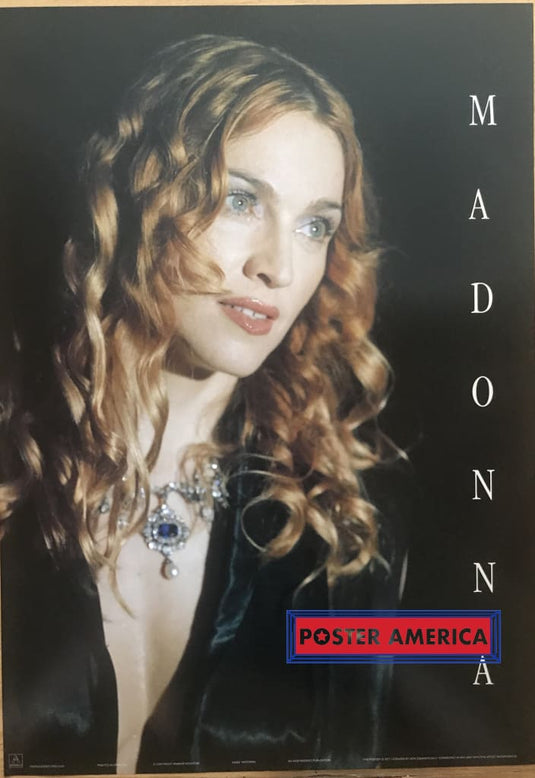Madonna Uk Import Poster Vintage 1998 24 X 34