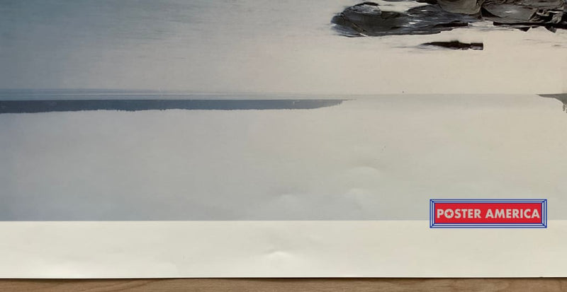 Load image into Gallery viewer, Maine Waterline Portfolio Vintage 1985 Scenic Landscape Slim Print 13 X 32
