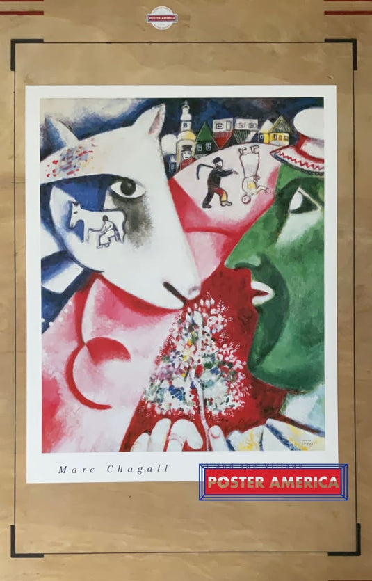 Marc Chagall I And The Philadelphia Museum Of Art Print 22 X 28