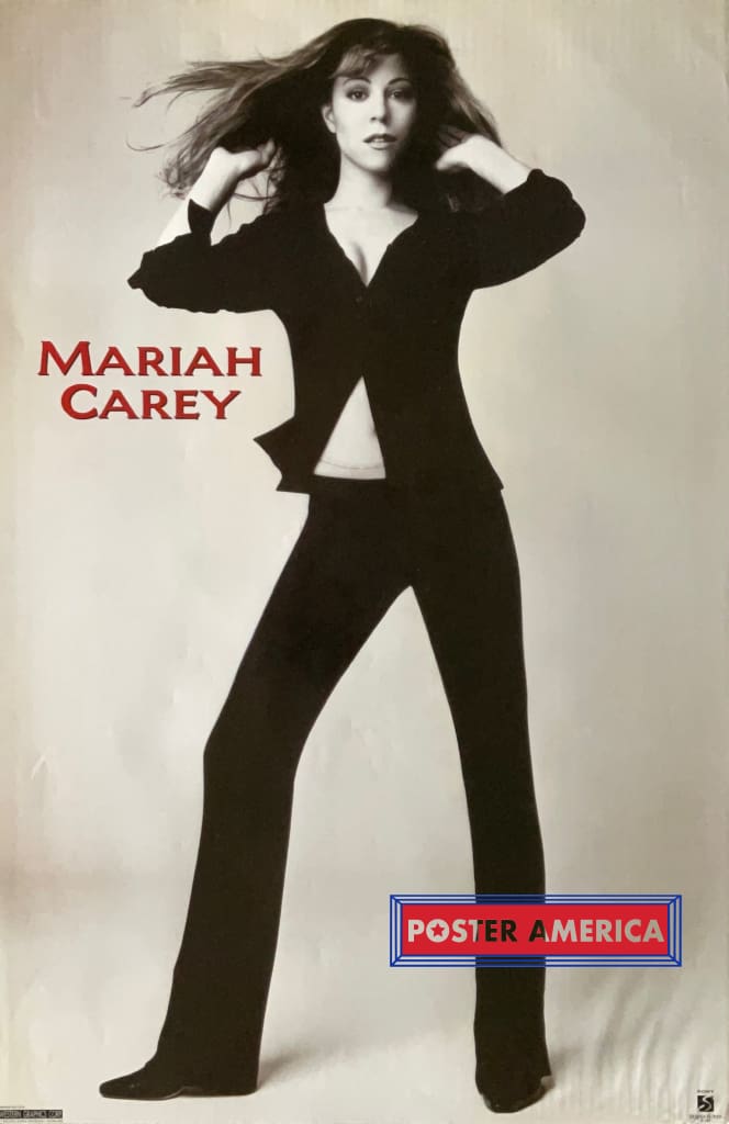 Load image into Gallery viewer, Mariah Carey 1995 Sony Signatures Vintage Poster 23.5 X 35 Vintage Poster
