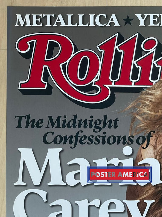 Mariah Carey Rolling Stone Magazine Cover Reproduction Poster 22 X 26.5