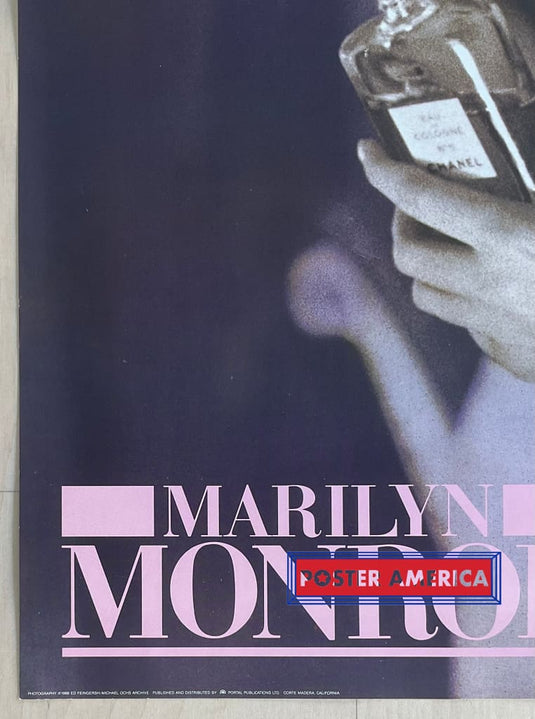 Marilyn Monroe Channel No. 5 Perfume Vintage Poster 24 x 36 – PosterAmerica