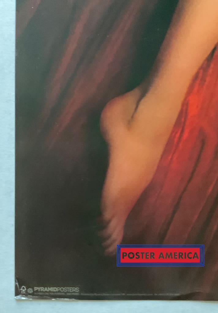 Load image into Gallery viewer, Marilyn Monroe Red Bed Sheets Vintage 24 X 36 Poster
