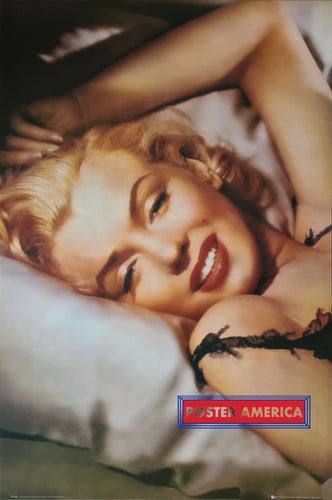 Marilyn Monroe Head On A Pillow Poster 24 X 36 Posters Prints & Visual Artwork