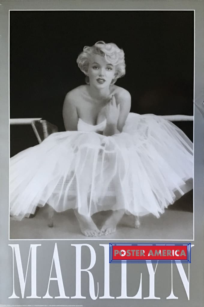 Load image into Gallery viewer, Marilyn Monroe In A Ballerina Tutu Vintage Poster 24 X 36

