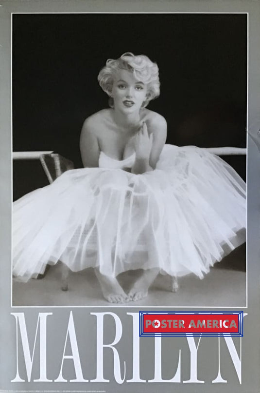 Marilyn Monroe In A Ballerina Tutu Vintage Poster 24 X 36