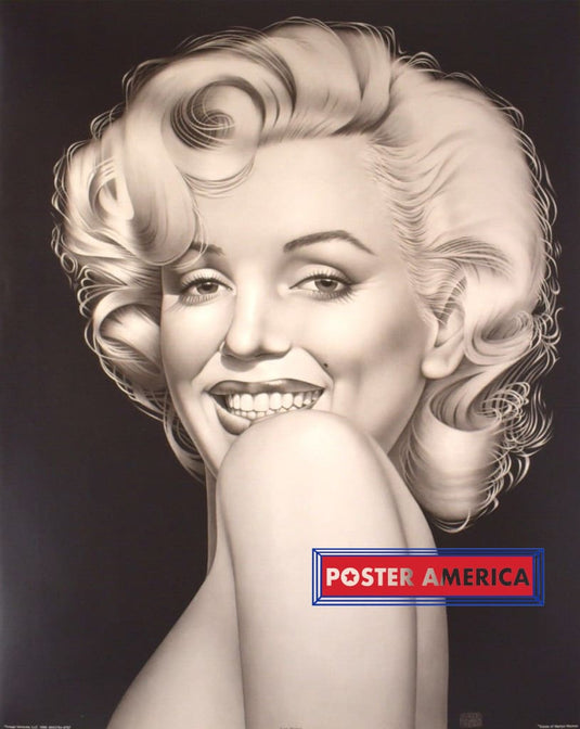 Marilyn Monroe Love Hauser Illustration 1998 Vintage Poster 24 X 30 Vintage Poster