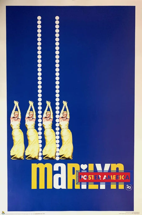 Marilyn Monroe Movie Poster 24 X 36 Vintage Poster