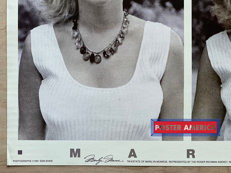 Load image into Gallery viewer, Marilyn Monroe Vintage 1991 Portraits Slim Print 12 X 36
