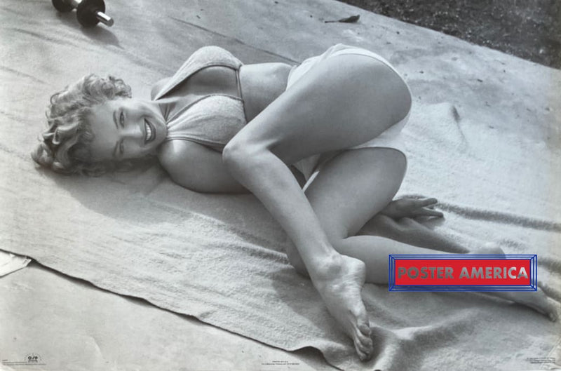 Load image into Gallery viewer, Marilyn Monroe Workout Photoshoot Vintage 1994 23 X 35 Poster Vintage Poster
