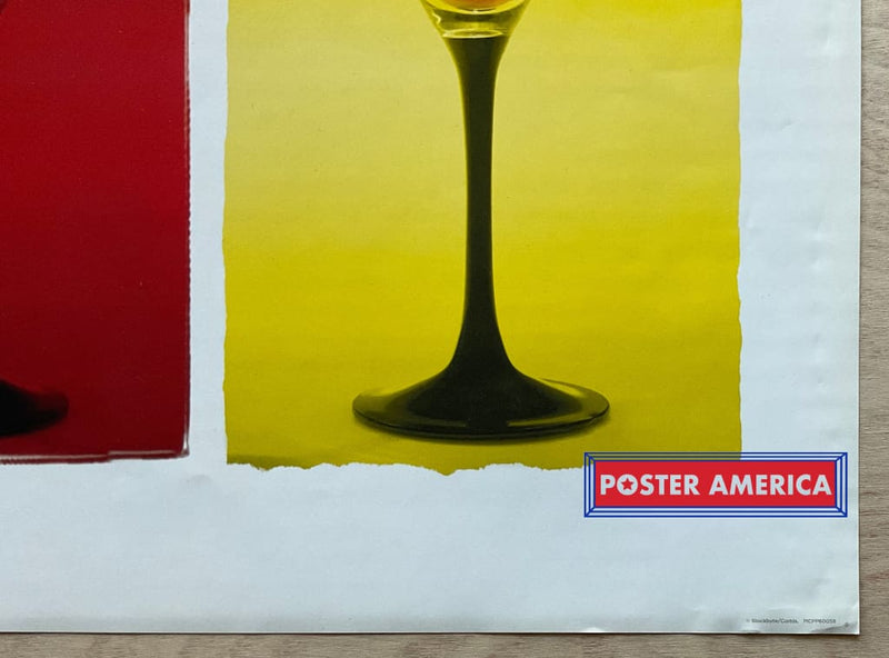 Load image into Gallery viewer, Martini Glasses Pop Art Slim Print 12 X 36
