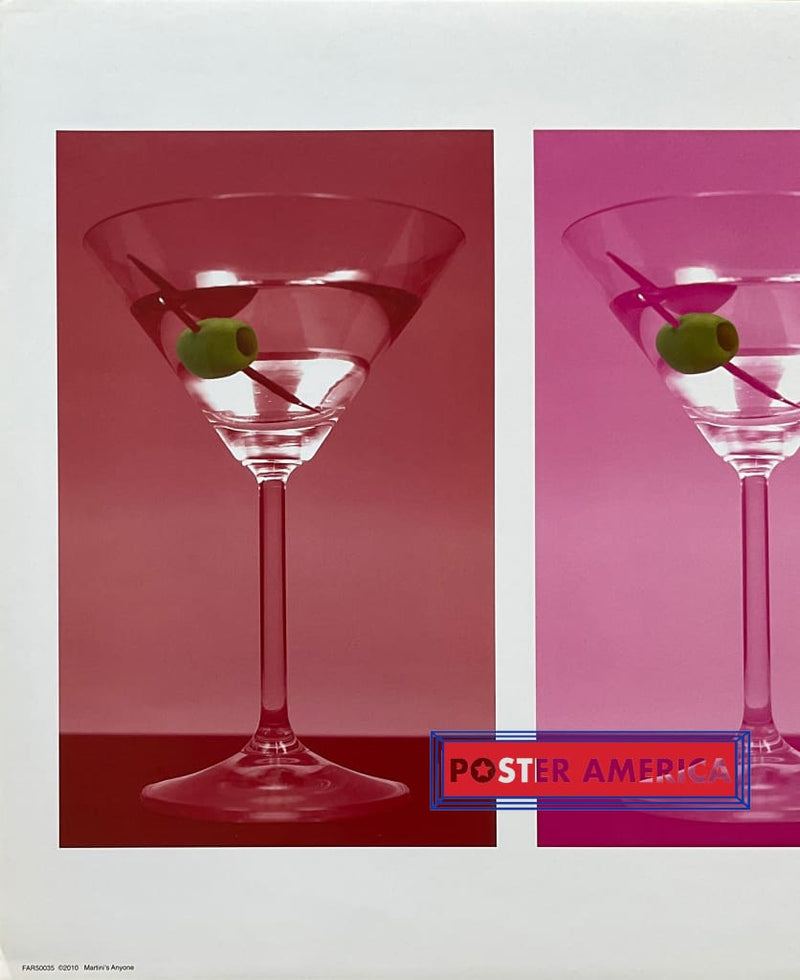Load image into Gallery viewer, Martinis Anyone Art Print 12 X 36 Posters Prints &amp; Visual Artwork
